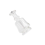 Full profile view of the SOC Vape replacement bubbler. A high quality glass product for replacement bubbler for SOC Vapes.