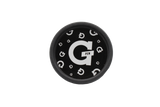 top view of the santa cruz shredder g pen collaboration grinder. made of hemp composites and patented teeth for quality flower shredding.