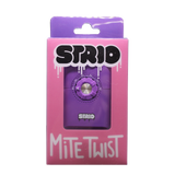front view of the Strio Mite Twist a unique vaporizer with strong battery and a analogue temperature adjustment similar to a combination lock for a more tactile feel.