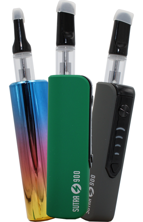 front view of the Sutra Stik 900 a compact and strong vaporizer.
