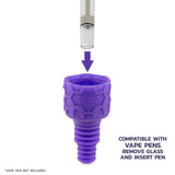 Ooze - Swerve Silicone Glass Water Pipe & Nectar Collector
