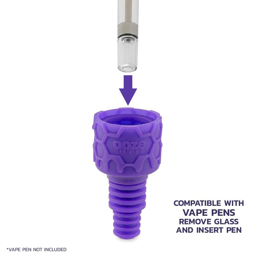 Ooze Swerve Silicone Glass Water Pipe & Nectar Collector