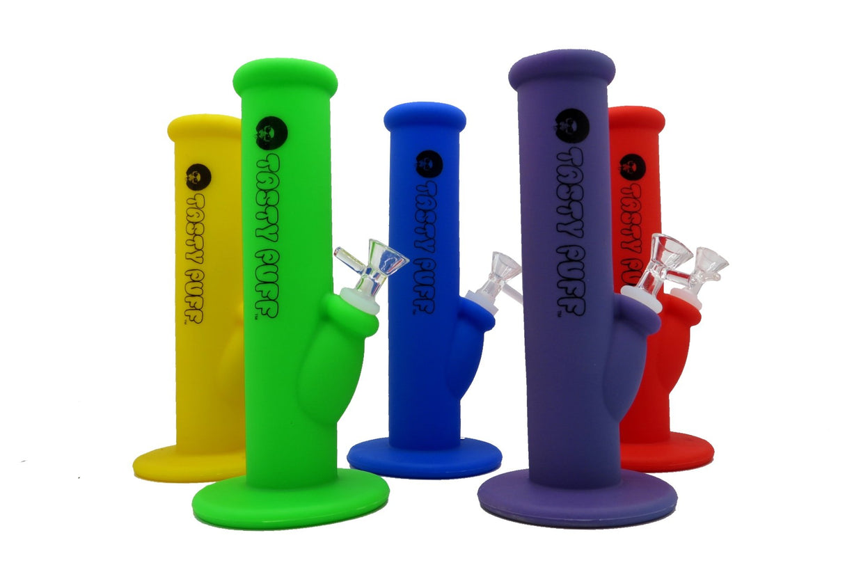 Tasty Puff - 10" Silicone Water Pipe