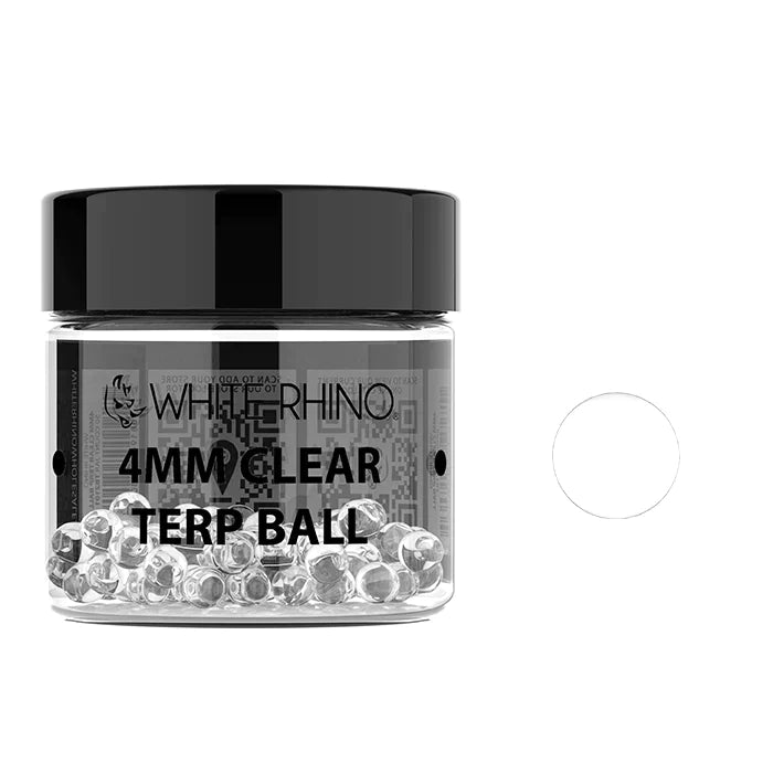 WHITE RHINO TERP BALLS 100CT ( 8MM,6MM & 4MM )