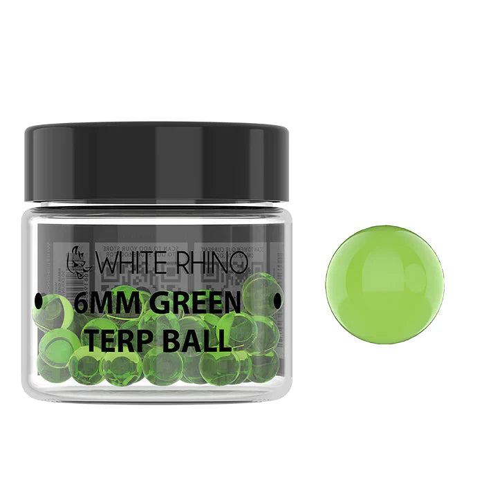 WHITE RHINO TERP BALLS 100CT ( 8MM,6MM & 4MM )