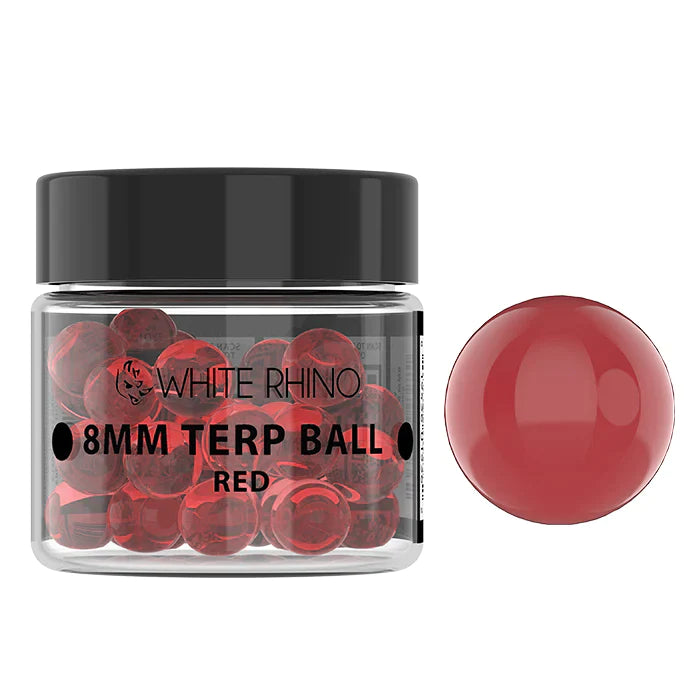 WHITE RHINO TERP BALLS 100CT ( 8MM,6MM & 4MM )