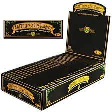 The Three Castles Tobacco 1 1/4 Rolling Papers 50ct 24pk