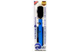 front view of the Tsunami rotate vaporizer in its boxes. A streamlined and efficient vaporizer that can be used for oils and concentrates. this one is in a blue finish.