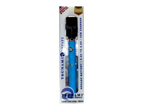 front view of the Tsunami rotate vaporizer in its boxes. A streamlined and efficient vaporizer that can be used for oils and concentrates. this one is in a light blue finish.