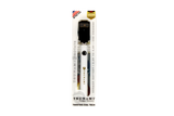front view of the Tsunami rotate vaporizer in its boxes. A streamlined and efficient vaporizer that can be used for oils and concentrates. this one is in a white finish.