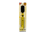 front view of the Tsunami rotate vaporizer in its boxes. A streamlined and efficient vaporizer that can be used for oils and concentrates. this one is in a bright yellow finish.