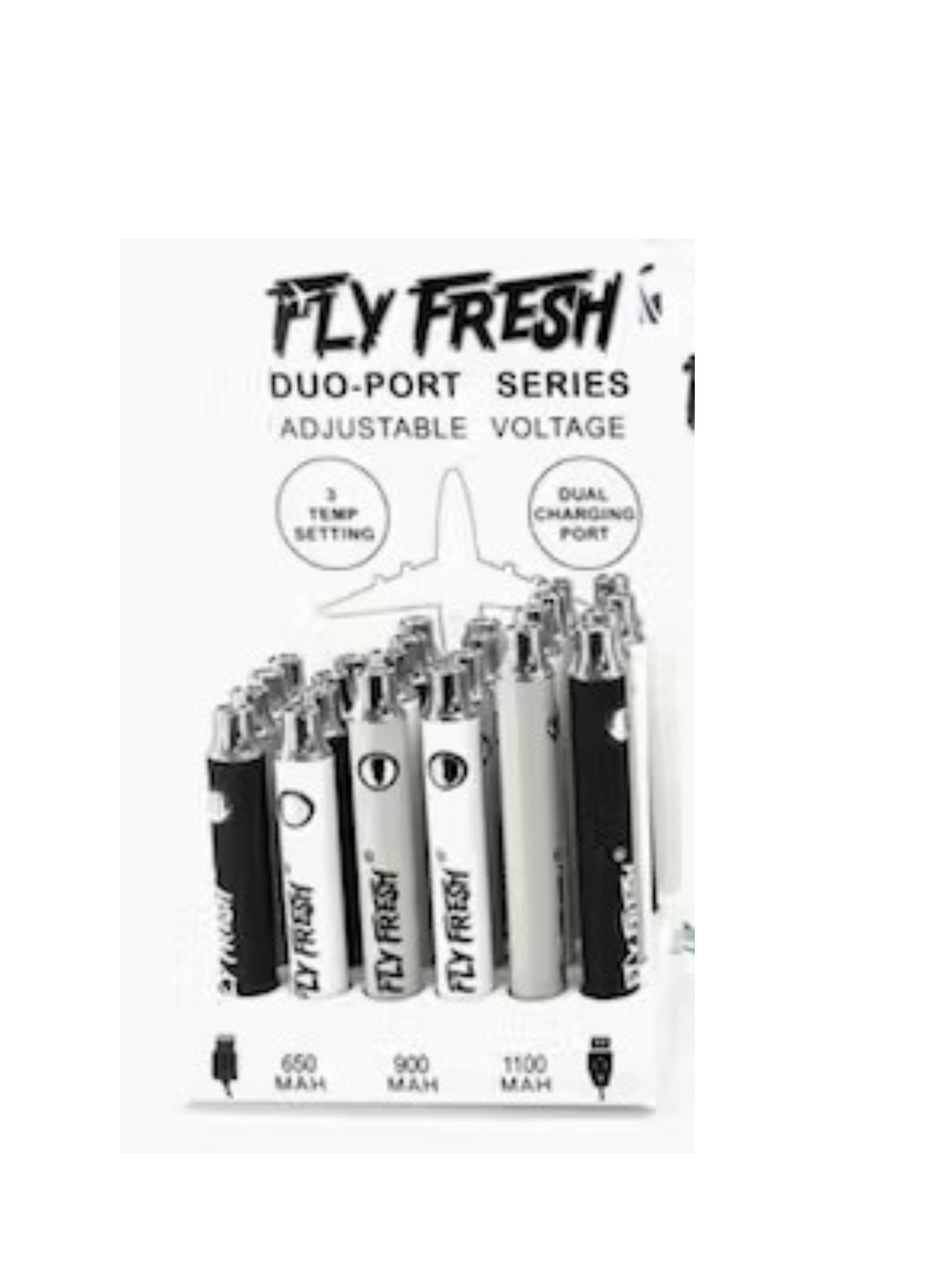 Fly Fresh Duo Port Series Batteries 24ct