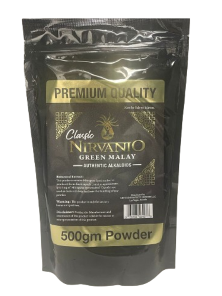 NIRVANIO CLASSIC 500g KRATOM POWDER