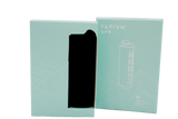box view of the Vapium portable dry herb vaporizer. made for a smooth smoking experience.