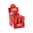 front view of the Vibes Hemp king size cones. A product for those who want the natural hemp paper experience with their smoke.