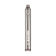 front view of the Vision Spinner 2 battery in silver. A product with a large battery for long use and with variable voltage and a multicolor LED.