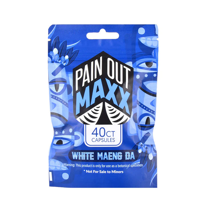 Pain Out Maxx Kratom White Maeng Da Capsules