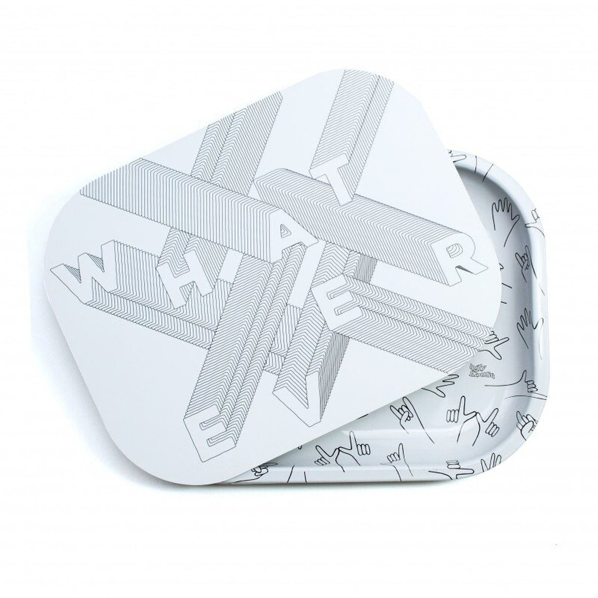 Ugly House Whatever Rolling Tray With Magnetic Lid