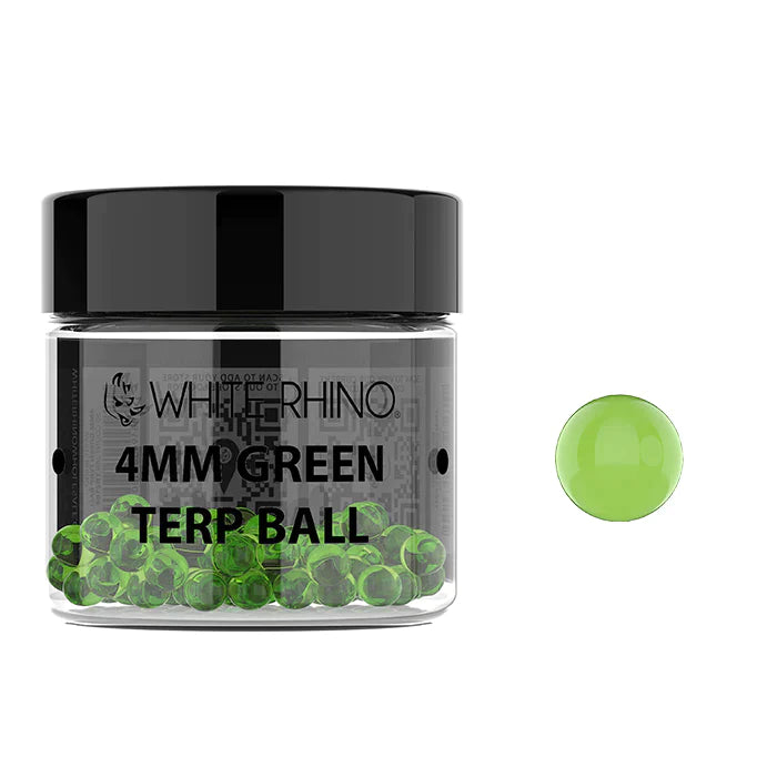 White Rhino 8mm,6mm & 4mm Terp Balls 100ct