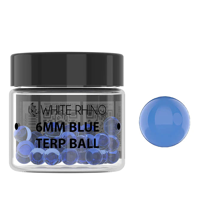 White Rhino 8mm,6mm & 4mm Terp Balls 100ct