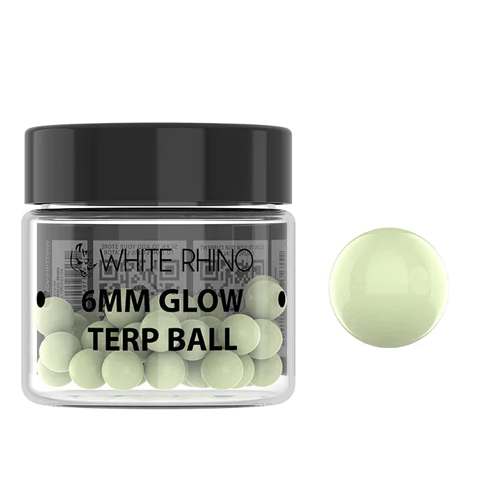 White Rhino 8mm,6mm & 4mm Terp Balls 100ct