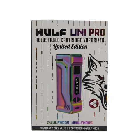 front view of the Wulf Uni pro. an improvement on the popular uni with digital screen and new limited edition anodized color