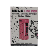 front view of the Wulf Uni pro. an improvement on the popular uni with digital screen and new limited edition pink black splatter color