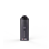 front view of the XVape Avant vaporizer in black. A slim and flat vaporizer that is able to be concealed and easy to carry