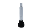 front view of the glass bubbler for the Xvape Vital. A attachment able to give the normal dry herb vaporizer the ability to experience water filtration. made of high quality glass and spill proof design.