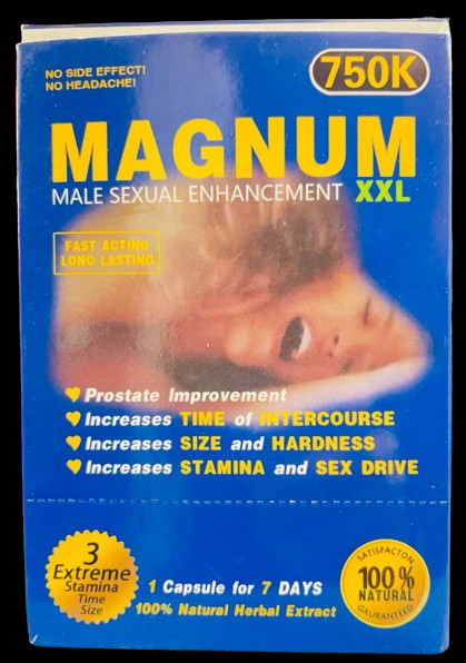 MAGNUM 750K XXL DIETARY SUPPLEMENT