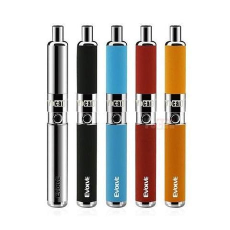 front view of the Yocan Evolve-D dry herb vaporizer. A product for those who want power and simplicity by Yocan.