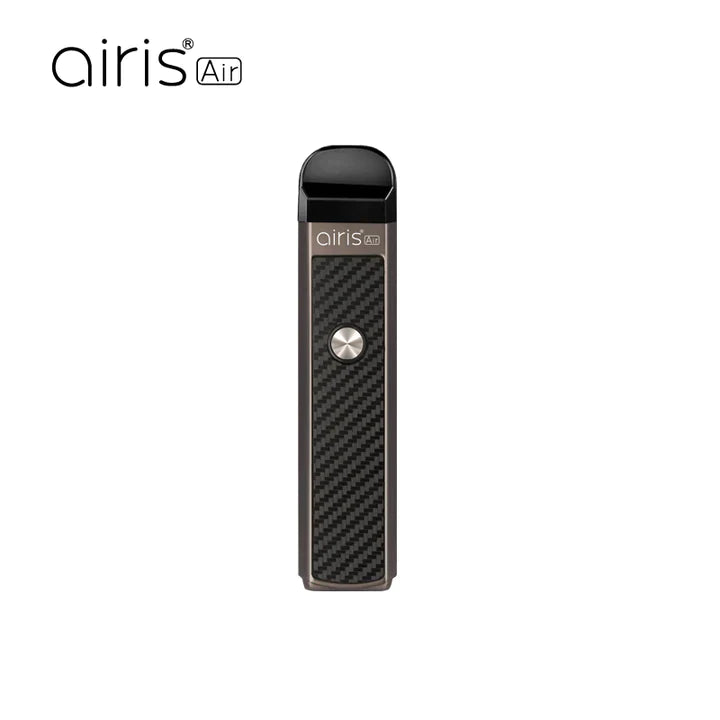 Front view of the Airis Air limited edition wax vaporizer. This ultra-portable, compact concentrate pen is designed for the discreet and highly flavorful consumption of your favorite wax extracts.