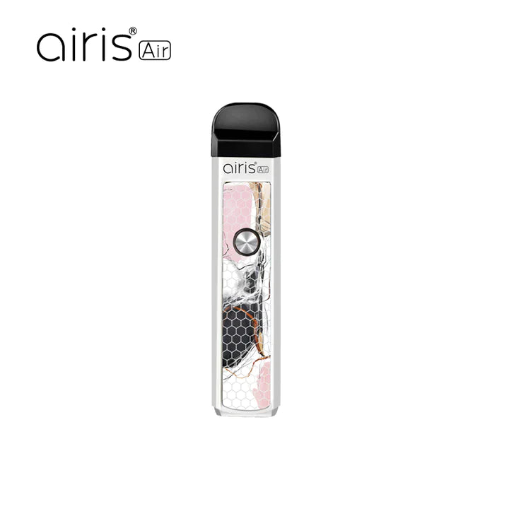 Front view of the Airis Air limited edition wax vaporizer. This ultra-portable, compact concentrate pen is designed for the discreet and highly flavorful consumption of your favorite wax extracts.
