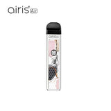 Front view of the Airis Air limited edition wax vaporizer. This ultra-portable, compact concentrate pen is designed for the discreet and highly flavorful consumption of your favorite wax extracts.