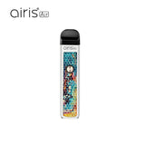 Front view of the Airis Air limited edition wax vaporizer. This ultra-portable, compact concentrate pen is designed for the discreet and highly flavorful consumption of your favorite wax extracts.