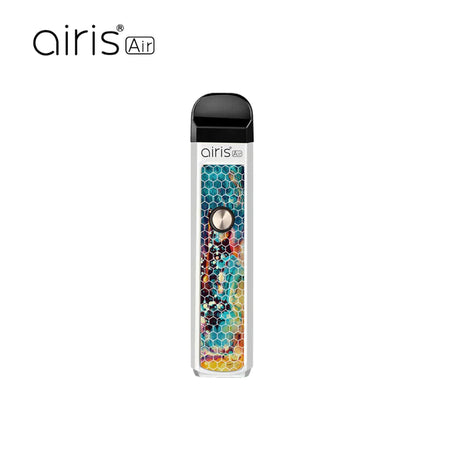 Front view of the Airis Air limited edition wax vaporizer. This ultra-portable, compact concentrate pen is designed for the discreet and highly flavorful consumption of your favorite wax extracts.