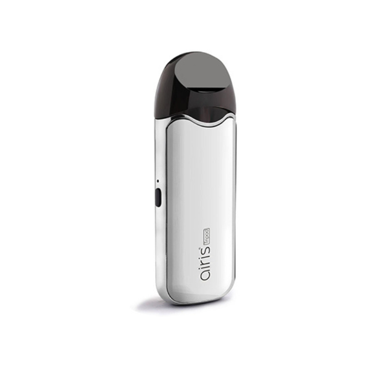 Front view of the Airis Tripod kit triple cartridge vaporizer in sleek matte white. This highly discreet, pod-style 510-thread battery conceals your standard 0.5ml cartridges within its body for ultimate protection and stealthy everyday vaping.