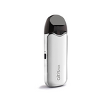 Front view of the Airis Tripod kit triple cartridge vaporizer in sleek matte white. This highly discreet, pod-style 510-thread battery conceals your standard 0.5ml cartridges within its body for ultimate protection and stealthy everyday vaping.