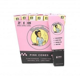 Blazy Susan - Pink Cones 1/4 21Pk - 126 Cones Per Box