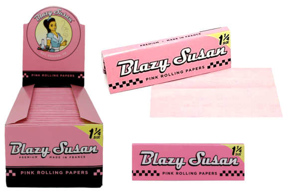 Blazy Susan - Rolling Papers 50Ct - 1 1/4 Size