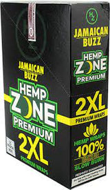 HEMP ZONE PREMIUM WRAPS- 2XL- 25CT