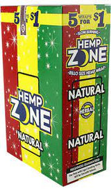 HEMP ZONE  WRAPS 15CT/5