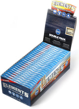 Elements - Hemp Single Wide Size Papers Double Pack - 25pk 100ct