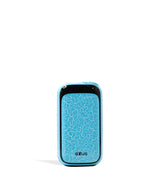 Front view of the Exxus Vape Rizo cartridge vaporizer battery in a sleek blue white crackle finish. This compact, auto-draw 510-thread device provides an incredibly discreet and user-friendly experience for vaporizing your favorite oil cartridges.