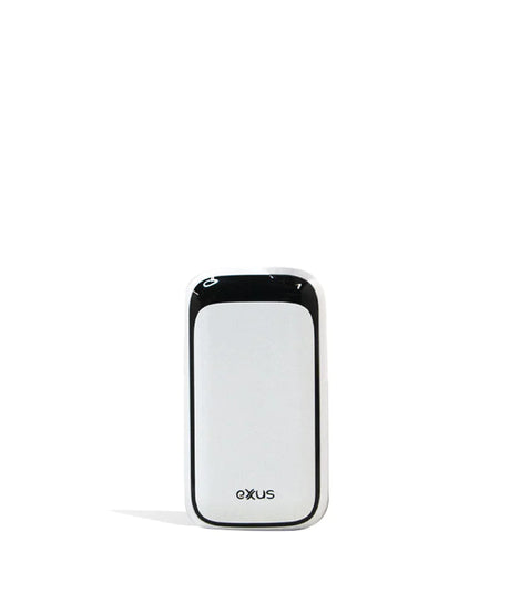 Front view of the Exxus Vape Rizo cartridge vaporizer battery in a sleek pearl finish. This compact, auto-draw 510-thread device provides an incredibly discreet and user-friendly experience for vaporizing your favorite oil cartridges.