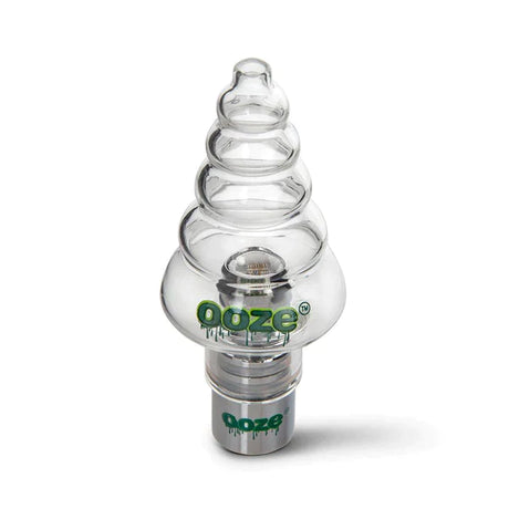 Front angled view of the Fly Fresh Pen Ceramic Replacement Coils 2-pack in the Festive colorway. This premium replacement coil kit features a ceramic heating element designed to deliver clean, pure flavor from wax concentrates.