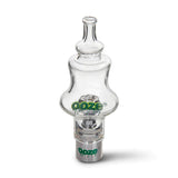 Front angled view of the Fly Fresh Pen Ceramic Replacement Coils 2-pack in the Genie colorway. This premium replacement coil kit features a ceramic heating element designed to deliver clean, pure flavor from wax concentrates.