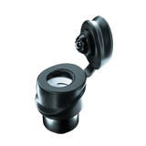 Front standing view of the Focus V Carta 2 Intelli-Core Wax Atomizer. This essential replacement part seamlessly integrates with the Carta 2 smart rig to ensure a premium, continuous dabbing experience.
