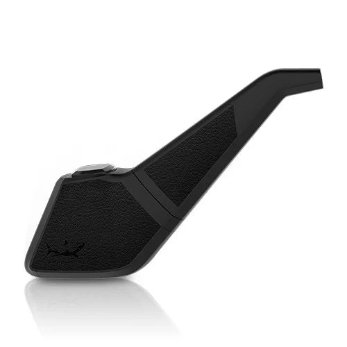 Front view of the Hamilton Devices PB1 pipe cartridge battery in black. This discrete 510-threaded vape battery mimics a classic tobacco pipe to completely conceal and protect your oil cartridges.