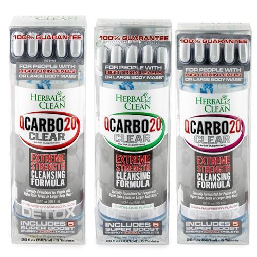 Herbal Clean QCARBO 20OZ Clear